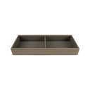 CAJA DIVISORA(MDF/CUERO)150*390*50MM