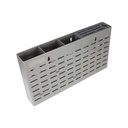 EXTRAIBLE DE COCINA ALUMINIO TAPETE ANTIDESLIZANTE (2 CANASTILLAS) - MOD. OCB6406