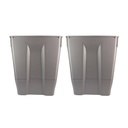 BOTE DE BASURA -  2 CANASTOS DE 30L (INCLUYE CORREDERA Y TAPA) MOD. RB0240E