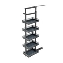 ORGANIZADOR EXTRAÍBLE TIPO PANTRY CON CIERRE SUAVE (5 O 6 NIVELES) - MOD.OCB7640