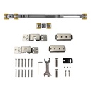 SISTEMA DESLIZABLE PARA PUERTAS PESADAS - CIERRE SUAVE - 120Kg MOD. JM960AX2-120