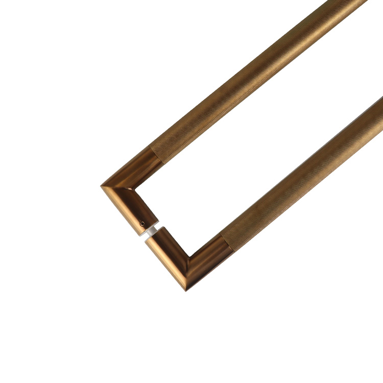 MANILLON L32 MOLETEADO (D32x1110mm) INOX COBRE SET