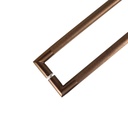 MANILLON L32 MOLETEADO (D32x1110mm) INOX CAFE SET