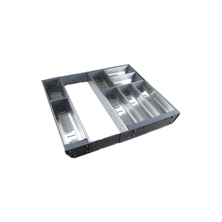 CHAROLA PARA CUBIERTOS 535×472×65 MM PARA GABINETE DE 550–600 MM – Mod. OC2011