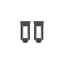 ORGANIZADOR EXTRAIBLE GRIS DE CIERRE SUAVE CON 6 CANASTILLAS 350*480*(1650-1850mm) - MOD.OCB7040