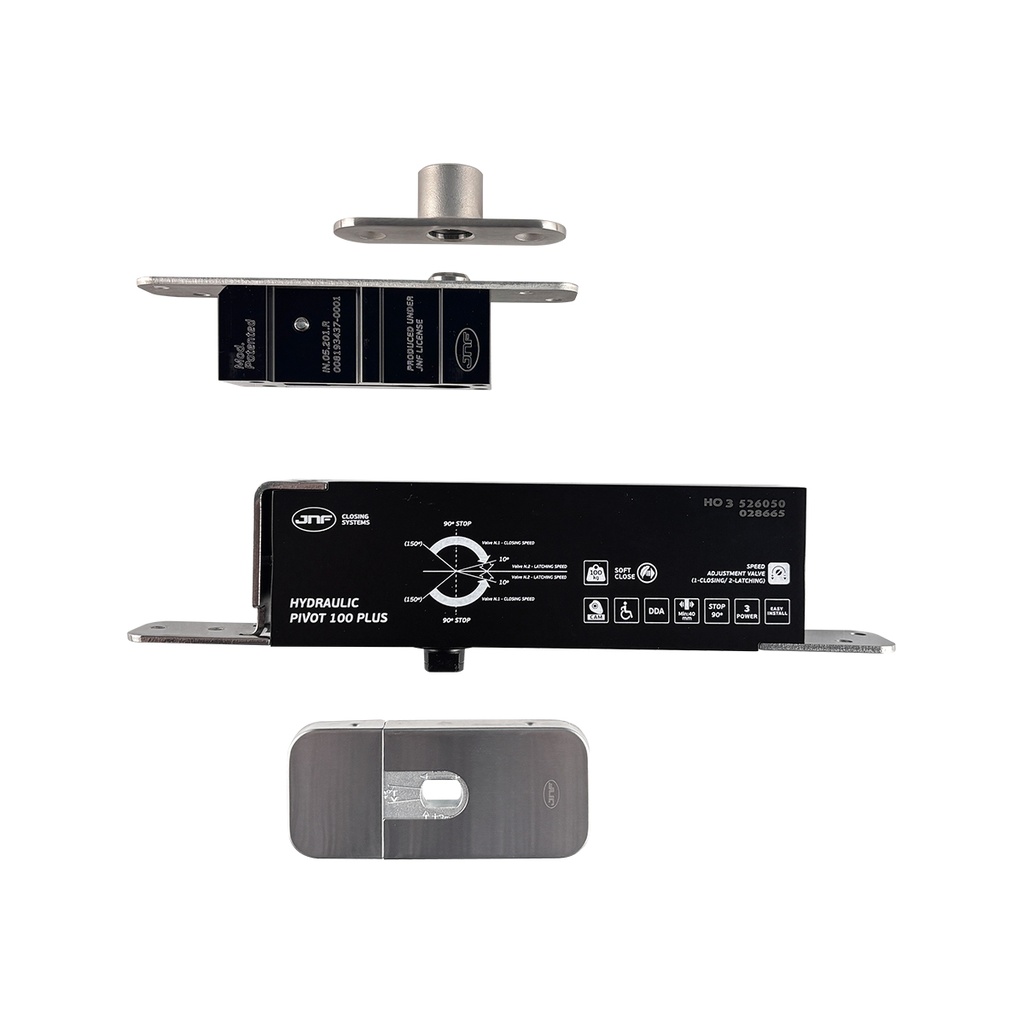 PIVOTE HIDRÁULICO PARA PUERTA (100kg) - MOD. JK05213HO