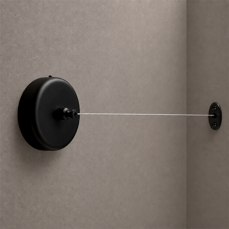COLGADOR RETRACTIL CON CUERDA DE 2.3MT - MOD.​ S3001