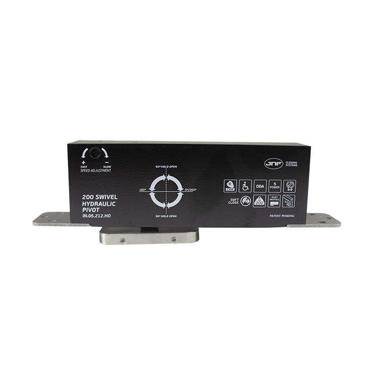 PIVOTE HIDRÁULICO CON RETENCION 360° PUERTA HASTA 200KG - MOD. JK05212HO