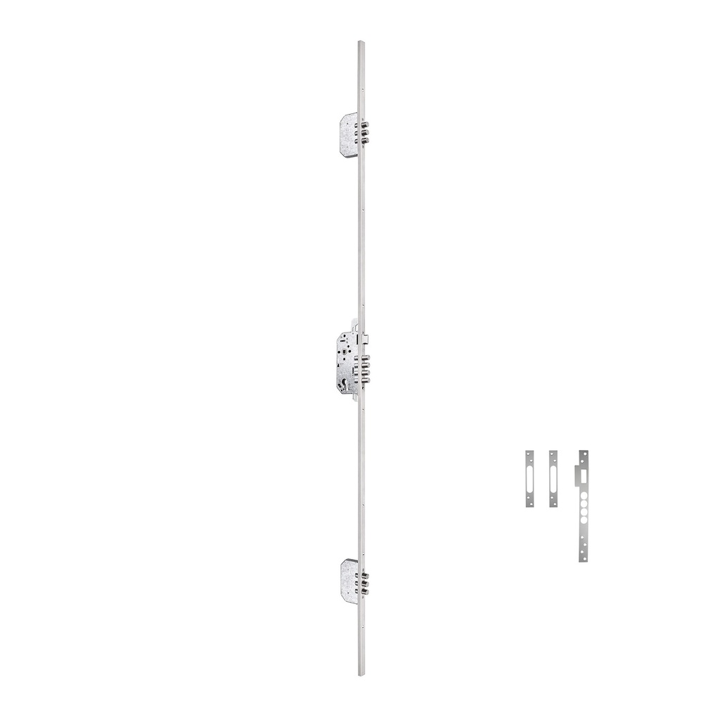 CERRADURA MULTIPUNTO PARA PUERTAS DE ALTA SEGURIDAD 85X50MM - MOD. 3201B