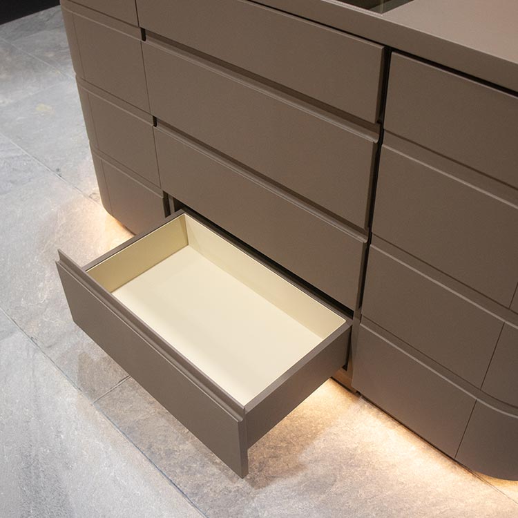 ISLA PARA VESTIDOR CON ALMACENAMIENTO ESQUINERO – MOD. JKA3271
