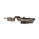 BISAGRA BIDIMENSIONAL 35mm CIERRE SUAVE TITANIO (PAR) MOD. 610-TLCL