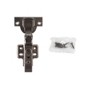 BISAGRA BIDIMENSIONAL 35mm CIERRE SUAVE TITANIO (PAR) MOD. 610-TLCL