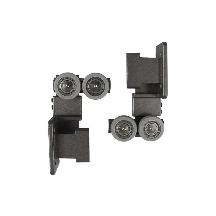 SISTEMA TELESCOPICO P/4 PUERTAS PERFIL ALUMINIO 820-1200MM + 4 RIELES DE ALUMINIO + 1 ACC