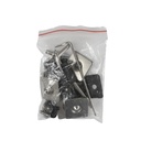SISTEMA TELESCOPICO P/4 PUERTAS PERFIL ALUMINIO 820-1200MM + 4 RIELES DE ALUMINIO + 1 ACC