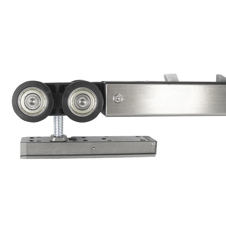 SISTEMA DESLIZABLE PPUERTA CORREDIZA (2.4 MTS) MECANISMO CIERRE SUAVE (80 KG. MAX)