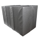 CESTO PARA LAVANDERIA TRIPLE 864 X 471 X 530MM