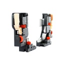CORREDERA CIERRE SUAVE 6D 45 MM C/CARGA 40Kg - MOD. TS01