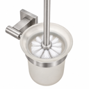 CEPILLO PARA BAÑO DE ACERO INOXIDABLE SATINADO - MOD. CEP205