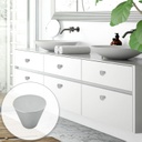 JALADERA TIPO POMO DE ALUMINIO PANAMÁ MOD. EM186