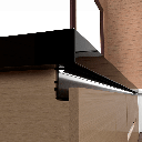 PERFIL GOLA "L" PARA LUZ LED LAGO2703
