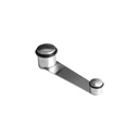 TOPE RETENEDOR MOVIBLE - ACERO INOXIDABLE - MOD. TJ038