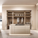 ARMARIO ISLA MDF/CUERO 1500*800*850MM