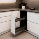 ORGANIZADOR EXTRAÍBLE COCINA (2 NIVELES) (150mm * 430mm * 450mm) - MOD. OCB6406