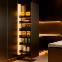 ORGANIZADOR EXTRAÍBLE TIPO PANTRY CON CIERRE SUAVE (5 O 6 NIVELES) - MOD.OCB7640