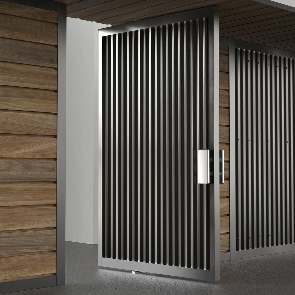PIVOTE HIDRÁULICO CON RETENCION 360° PUERTA HASTA 200KG - MOD. JK05212HO