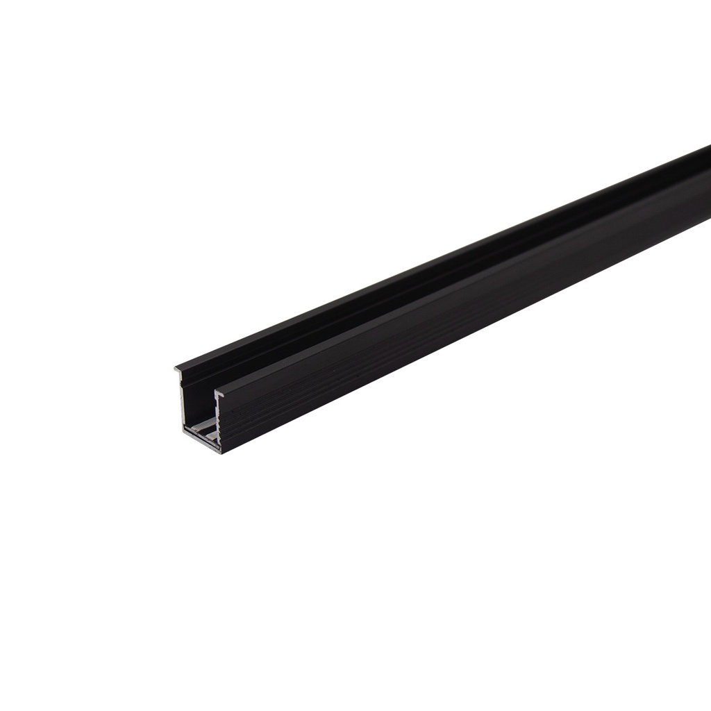 RIEL MAGNÉTICO PARA LUZ LED CON 2 TAPAS + 2 CLIPS + 1 CONECTOR - MOD. LJ06102