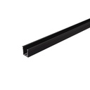 RIEL MAGNÉTICO PARA LUZ LED CON 2 TAPAS + 2 CLIPS + 1 CONECTOR - MOD. LJ06102