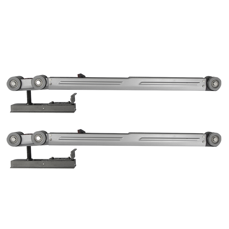 SISTEMA TELESCOPICO P/3 PUERTAS PERFIL ALUMINIO (820-1200MM) + 3 RIELES DE ALUMINIO + 1 ACC