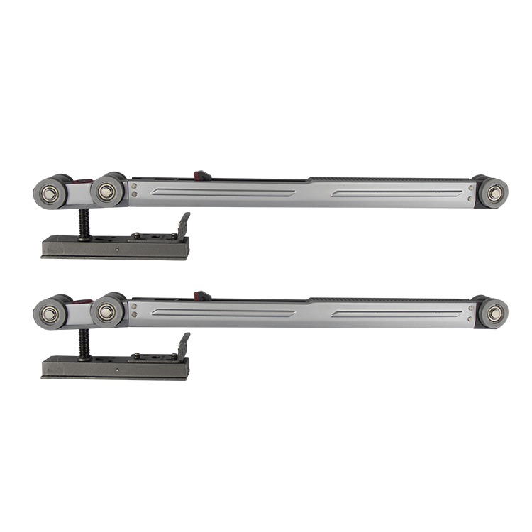 SISTEMA TELESCOPICO P/4 PUERTAS PERFIL ALUMINIO 820-1200MM + 4 RIELES DE ALUMINIO + 1 ACC