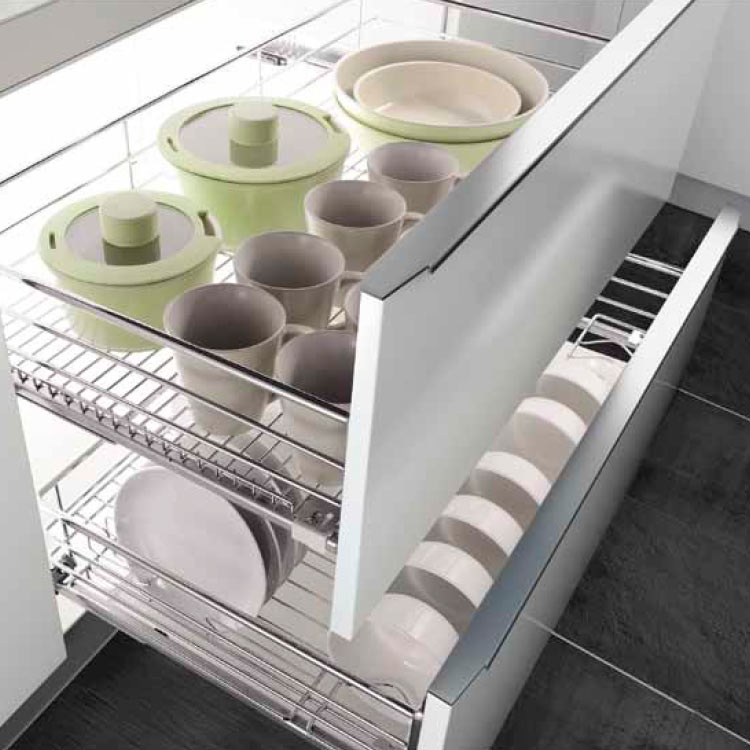 Organizador De Cocina Canastilla Extraíble