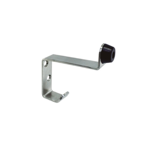 [CMD018] TOPE DE PARED Y PERCHERO - ACERO INOXIDABLE MOD. CMD018